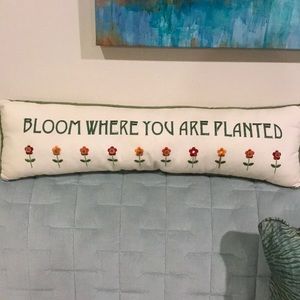 Home accent Decorative pillow Bloom Where You Are Planted